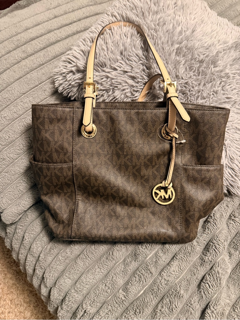 Michael Kors Brown Jet Set Tote